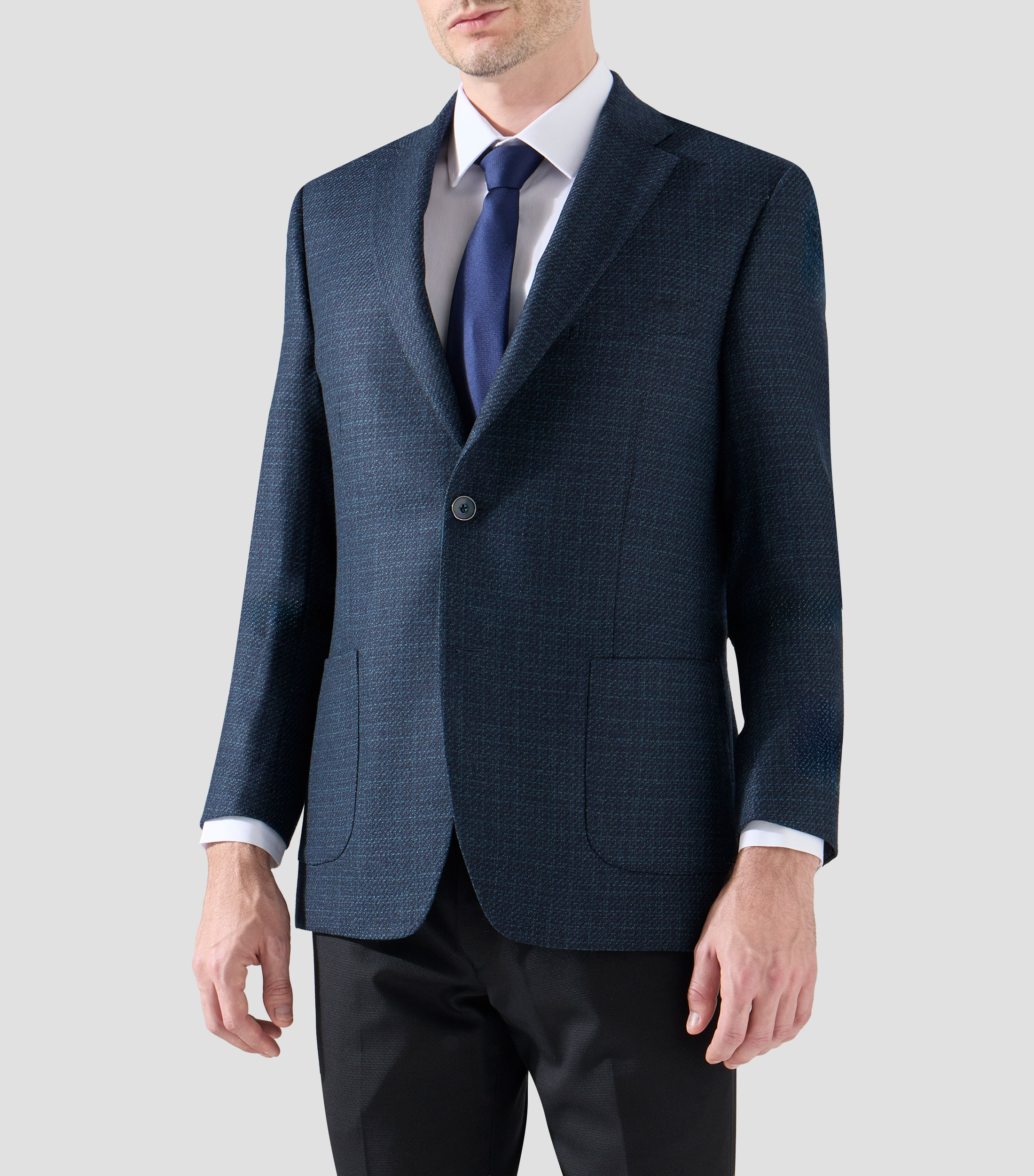 Saco con microdiseño Hombre